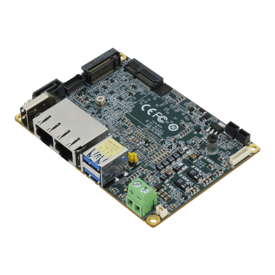 Asus AAEON PICO-MTU4 Manuals