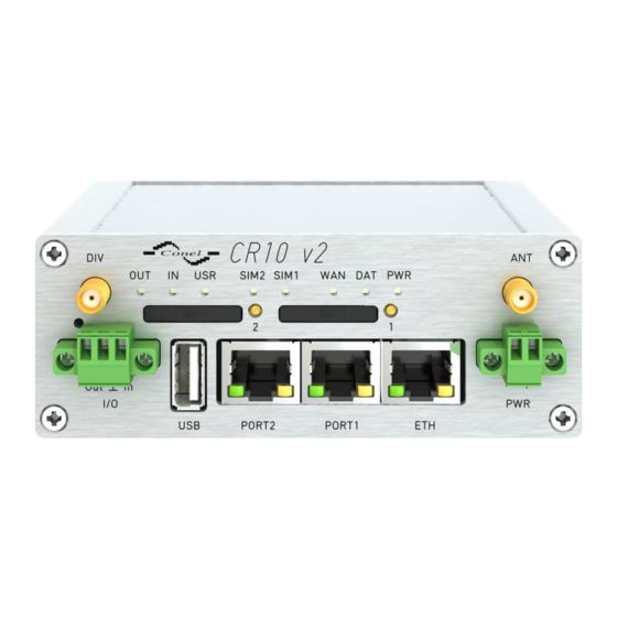 Conel CR10 v2 User Manual
