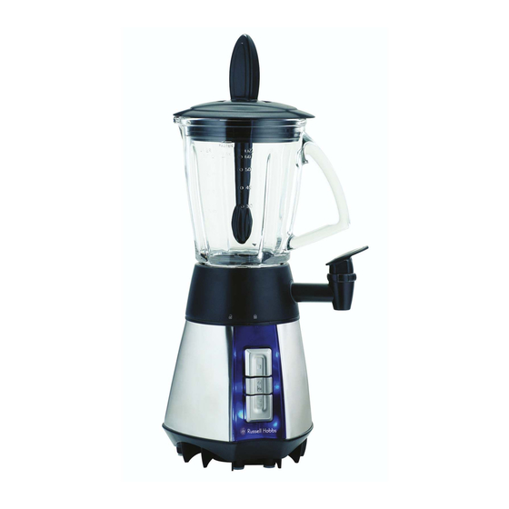 Russell Hobbs Glow Smoothie Maker Instructions And Warranty