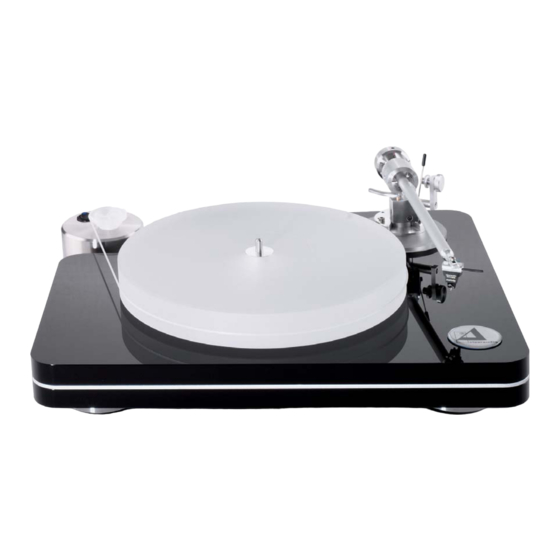 Clearaudio Avantgarde User Manual