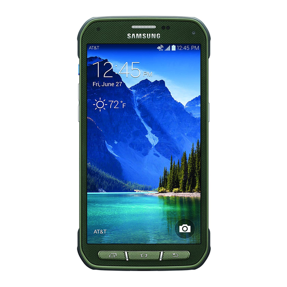 Samsung GALAXY S5 ACTIVE User Manual