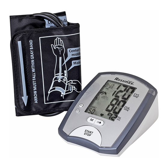 Rossmax MJ 701 f Manual
