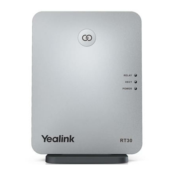 Yealink RT30 User Manual