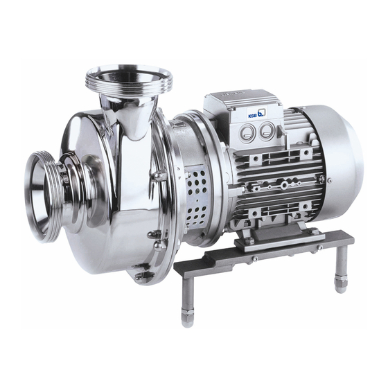 KSB Vitachrom Installation & Operating Manual