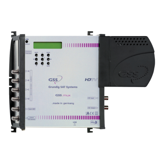GSS SMCIP 401 ASI Assembly Instructions Manual