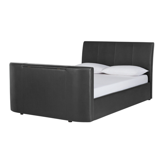 Argos Lamberto Ottoman TV Bed Assembly Instructions Manual