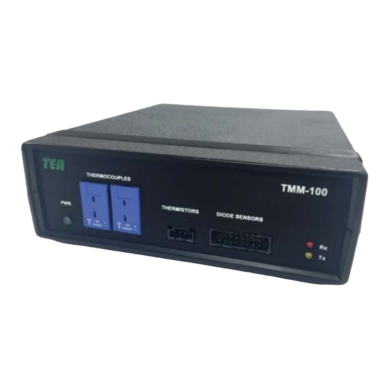 TEA TMM-100 Operating Manual