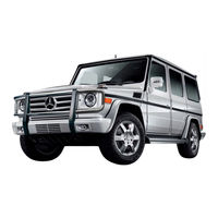 Mercedes-Benz 2011 G-Class Operator's Manual