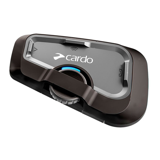 CARDO SYSTEMS 4X MANUAL Pdf Download ManualsLib