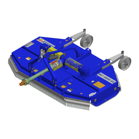 Tatu Marchesan RC2 2600 CL Instruction Manual