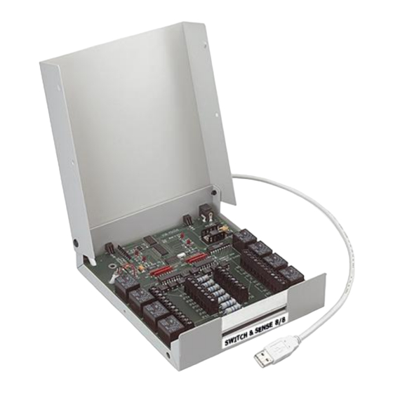 Measurement Computing Switch & Sense 8/8 User Manual