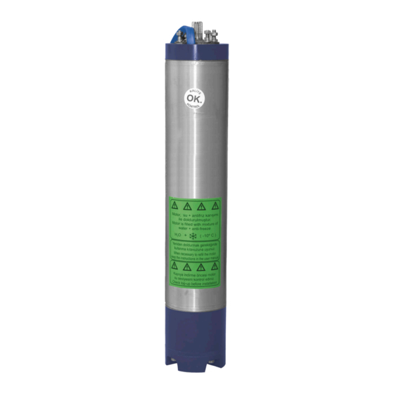 PYD Electrobombas MOTOR 8 Series Manuals