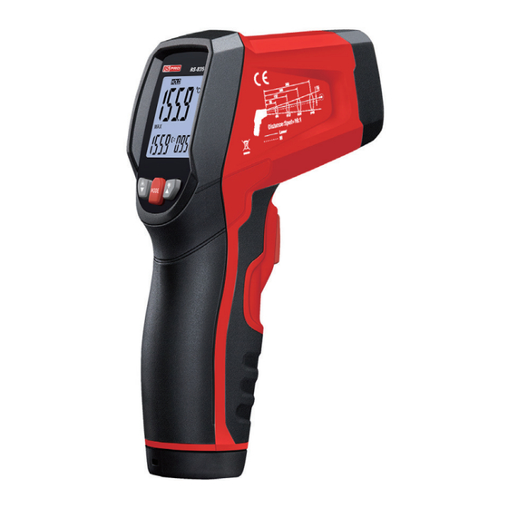 RS PRO RS-836 Instruction Manual