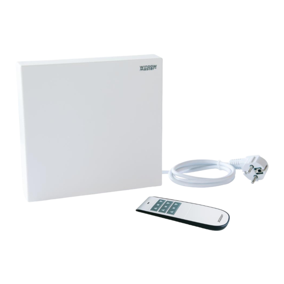 WindowMaster WCC 103BT Installation Instructions Manual