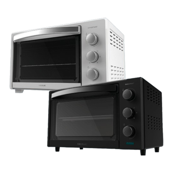 cecotec BAKE&TOAST 2800 Instruction Manual