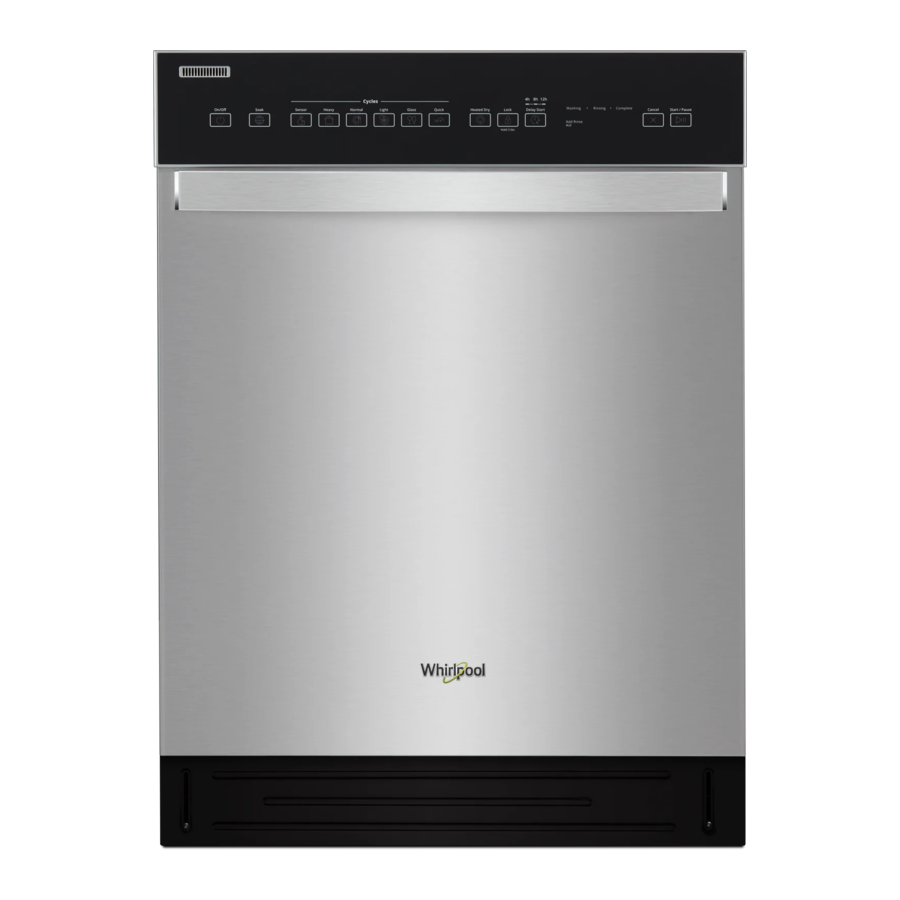 Whirlpool - WDF518SAHM - Small-Space Compact Dishwasher with
