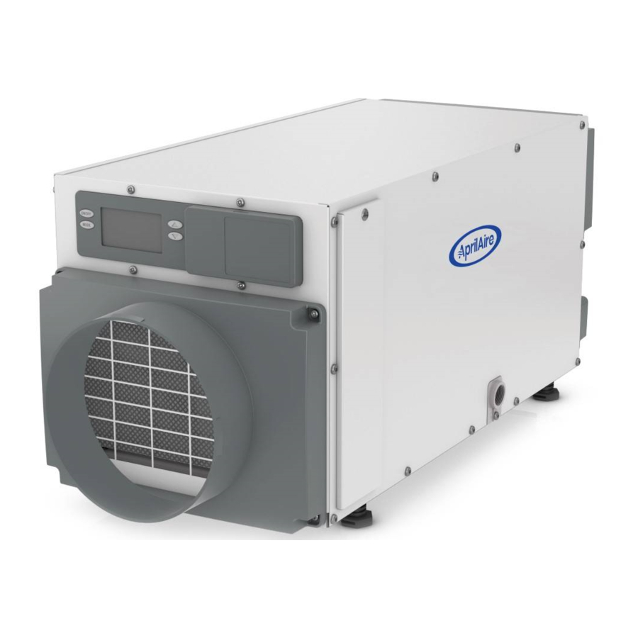 Aprilaire E070 - Dehumidifier Manual