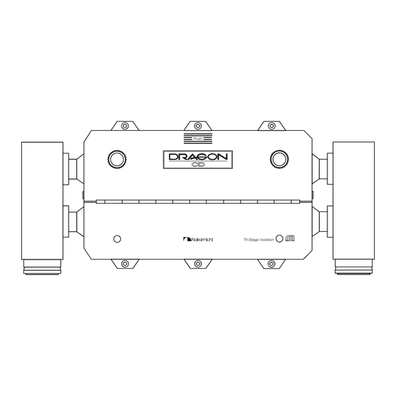 Nakamichi DRAGON-DAC Limited Service Manual
