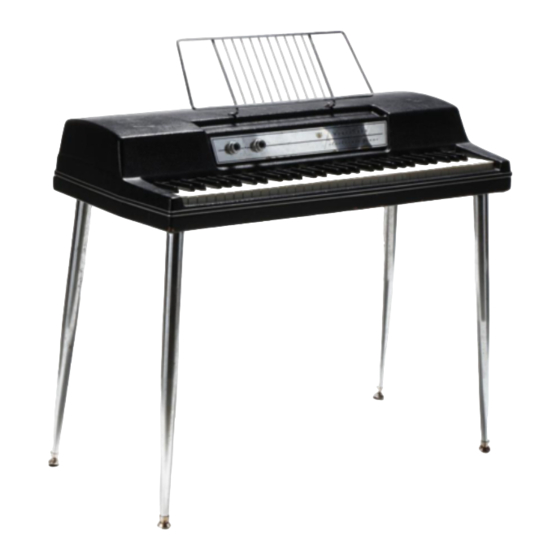 Wurlitzer 200 Service Manual