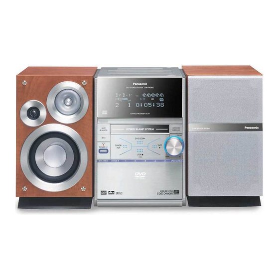 Panasonic SC-PM39D Operating Instructions Manual