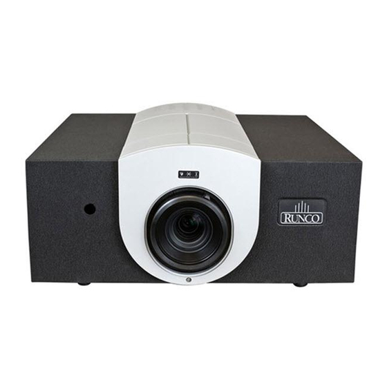 Runco Q-750i Installation And Operation Manual