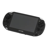 Sony PS Vita PCH-1003 Safety Manual