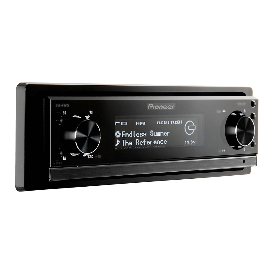 New Pioneer DEH-6150BT Car Radio FM/AM Bluetooth Mp3/WMA/AAC Front Aux USB  RDS