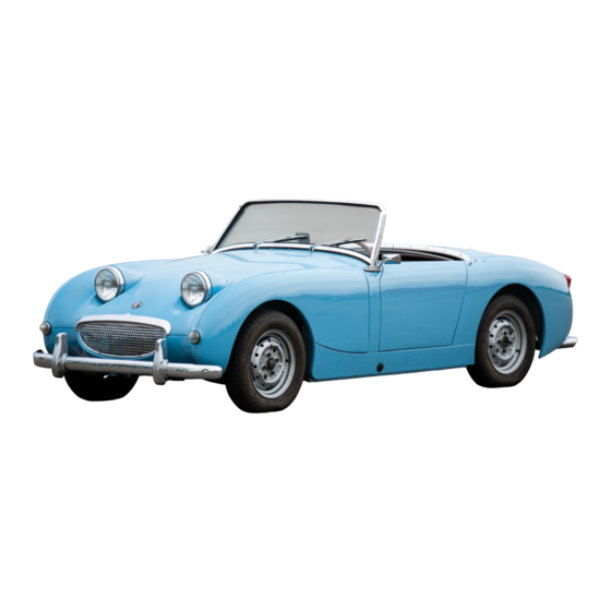 Austin-Healey Sprite Driver's Handbook Manual