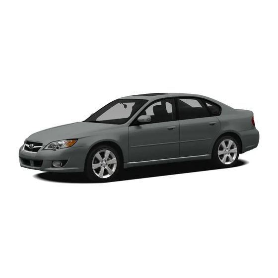 Subaru Outback 2.5XT Limited Specification Sheet