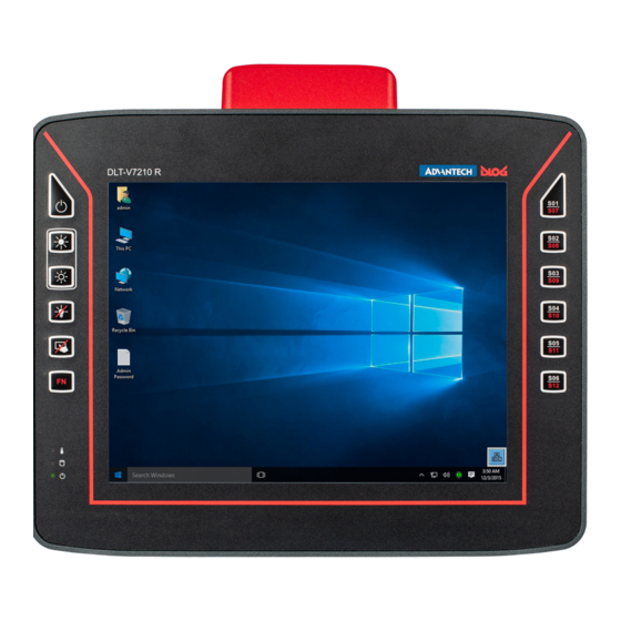 Advantech Dlog DLT-V72 Series Startup Manual