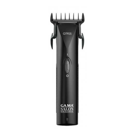 Ga.Ma SALON EXCLUSIVE GT 905 User Manual