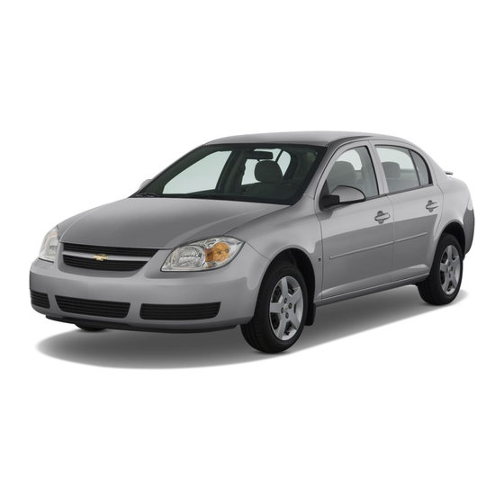 Chevrolet 2009 Cobalt Owner's Manual