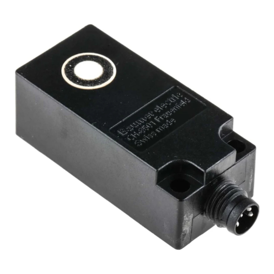 Baumer UNDK 20P6914/S35A Operating Instructions