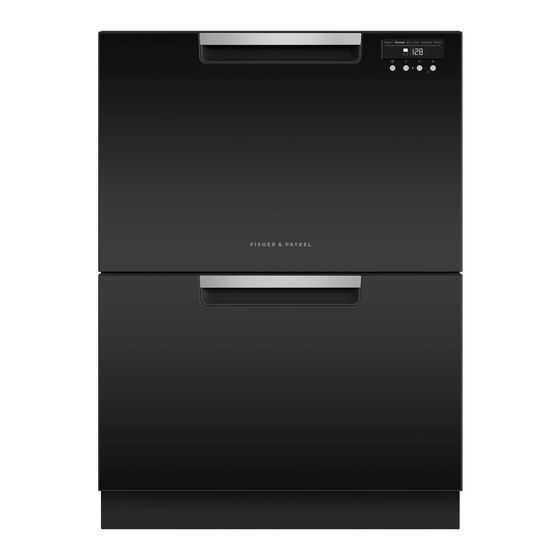 Fisher & Paykel DishDrawer DD60SA User Manual