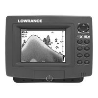 Lowrance LCX-15 CI Installation And Operation Instructions Manual