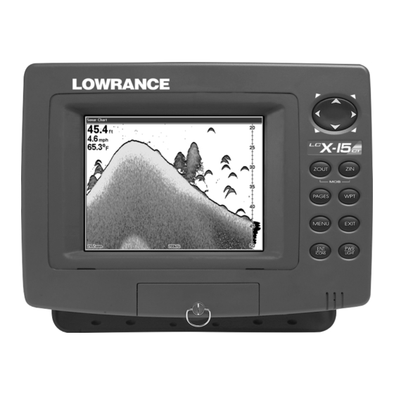 Lowrance LCX-15 CI Manuals