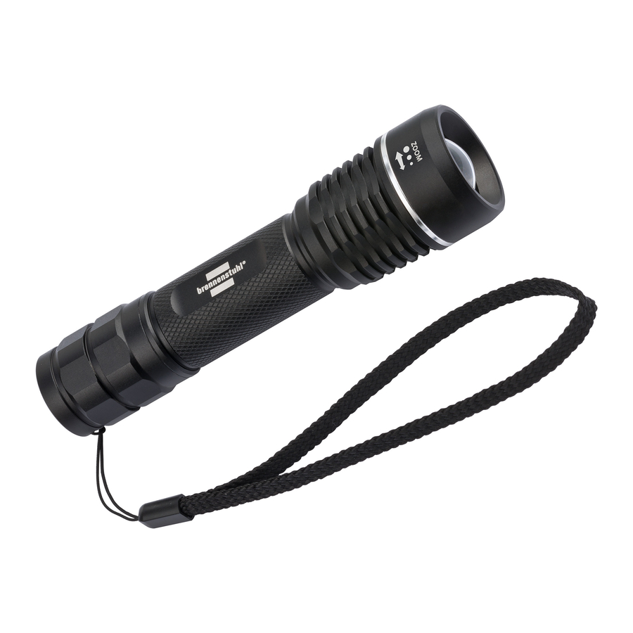 Brennenstuhl TL 600 AF, TL 1200 AF - LuxPremium LED Flashlight Manual