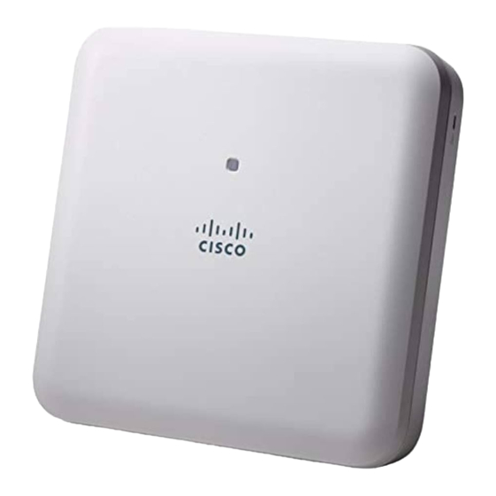 Cisco AIR-AP1832I K9C Series Getting Started Manual