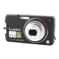 Panasonic DMC-FX700S Operating Instructions Manual