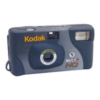 Kodak MAX HQ - One Time Use Camera Manual