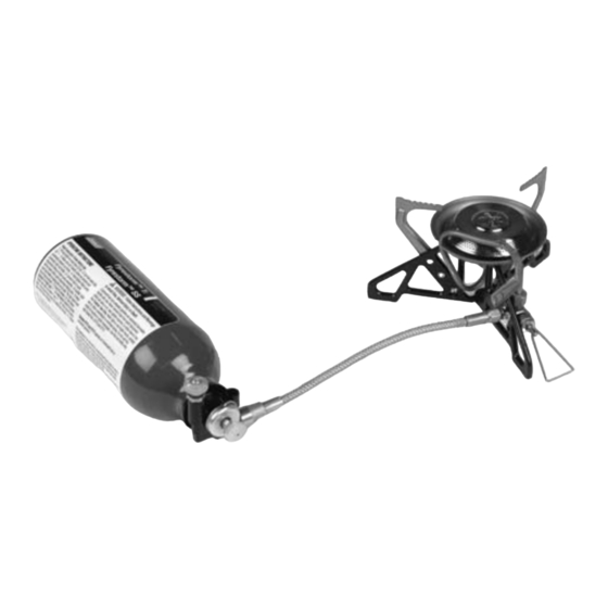 Coleman FYRESTORM 9770 Instructions For Use Manual