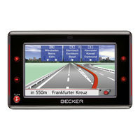 BECKER TRAFFIC ASSIT 7928 Operating Instructions Manual