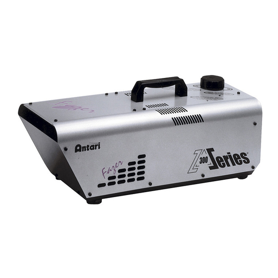 Antari Fazer Z-300 Series Product Manual
