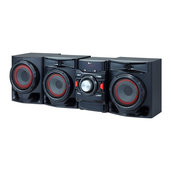 LG CM4590 Simple Manual