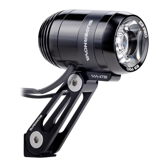 SUPERNOVA E3 Manual