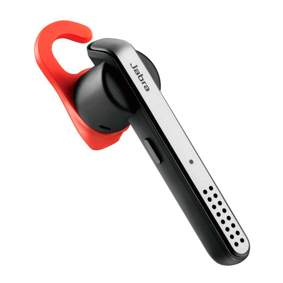 Jabra STEALTH Quick Start Manual