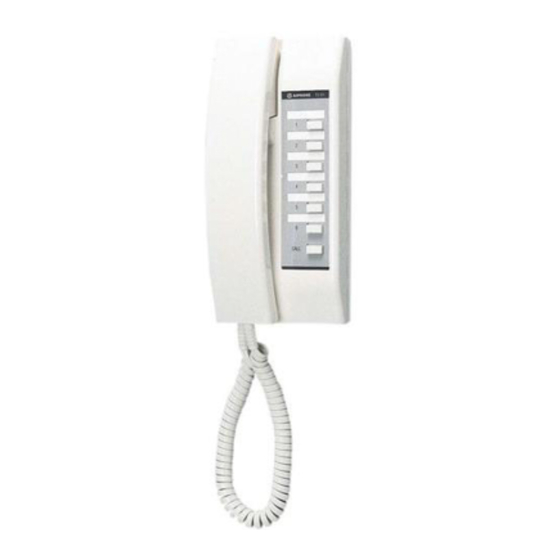 Aiphone TD-12Z Instructions Manual