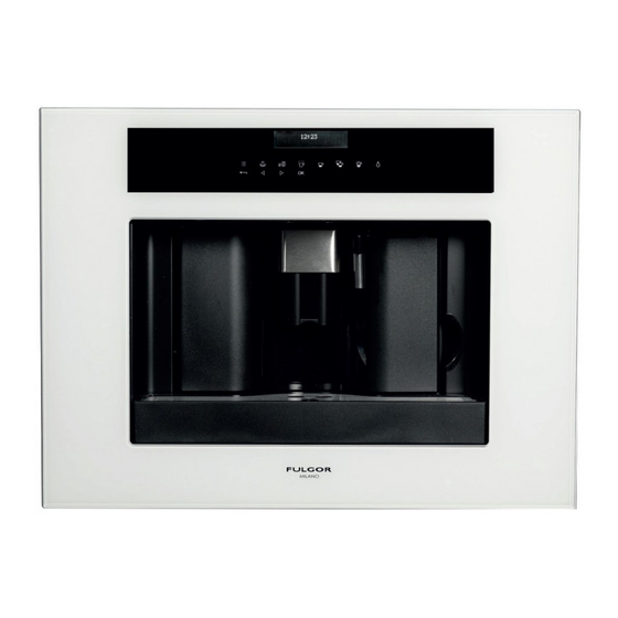 Fulgor Milano FCM 4500 TF Installation - Use - Maintenance