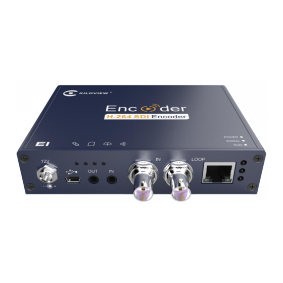 Kiloview E1-s Quick Start Manual