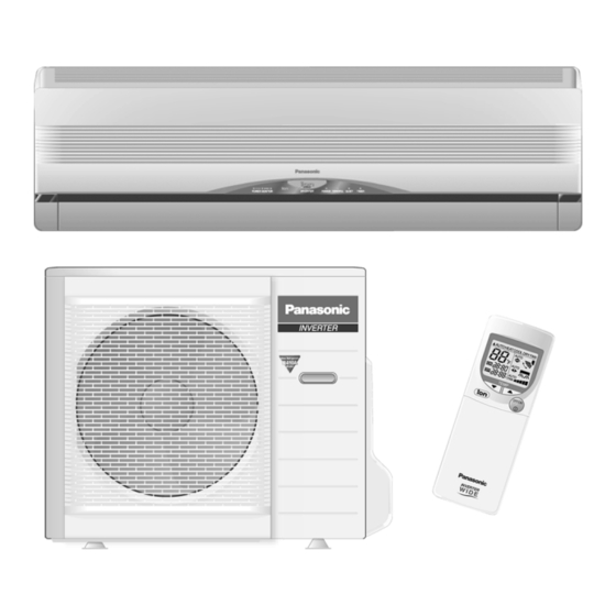 Panasonic CS-E18CKR Service Manual